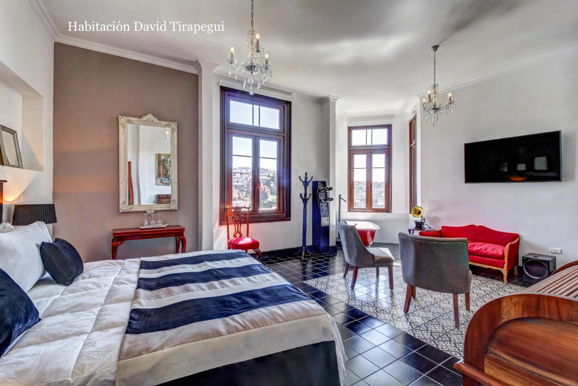 Casa Puente Hotel Boutique บัลปาราอีโซ ภายนอก รูปภาพ